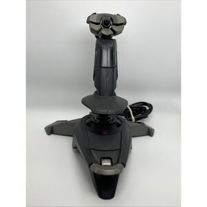 Mad Catz V.1 Cyborg Flight Stick Joystick PC USB 44237‎ Tested Working OEM Black